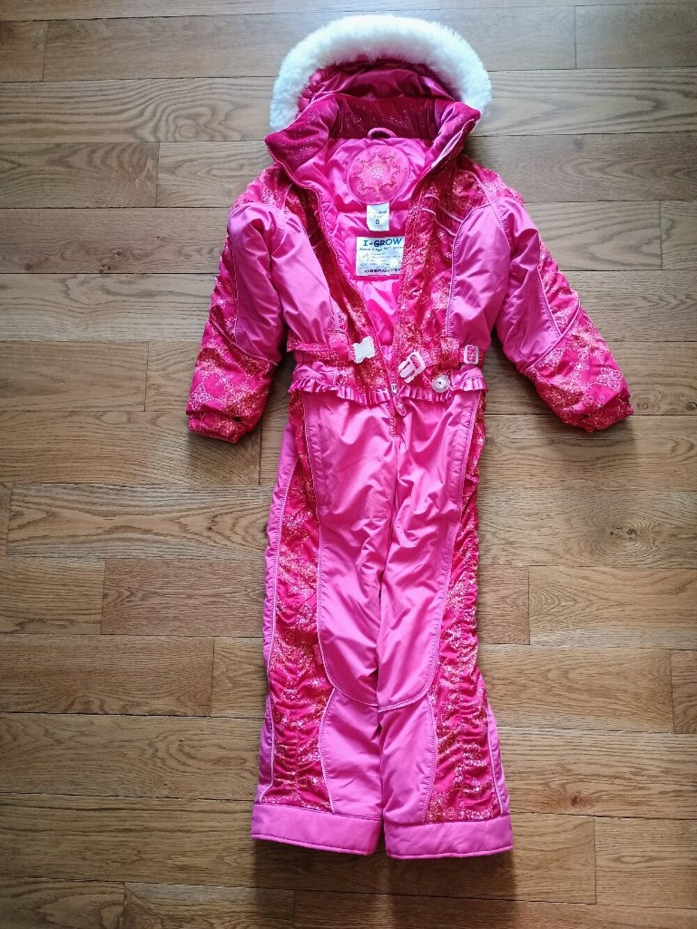 Obermeyer Girls Pink Snowsuit